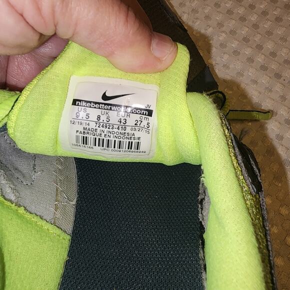 NIKE EUC MENS SIZE 9.5 REVOLUTION 2 RUNNING SNEAKERS SHOES - Picture 5 of 9